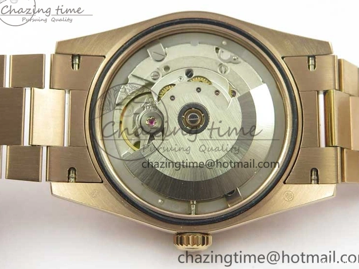 0111 Sophisticated Day-Date 36 RG 128239 Bp Maker Best Edition Silver Dial on RG President Bracelet 3132